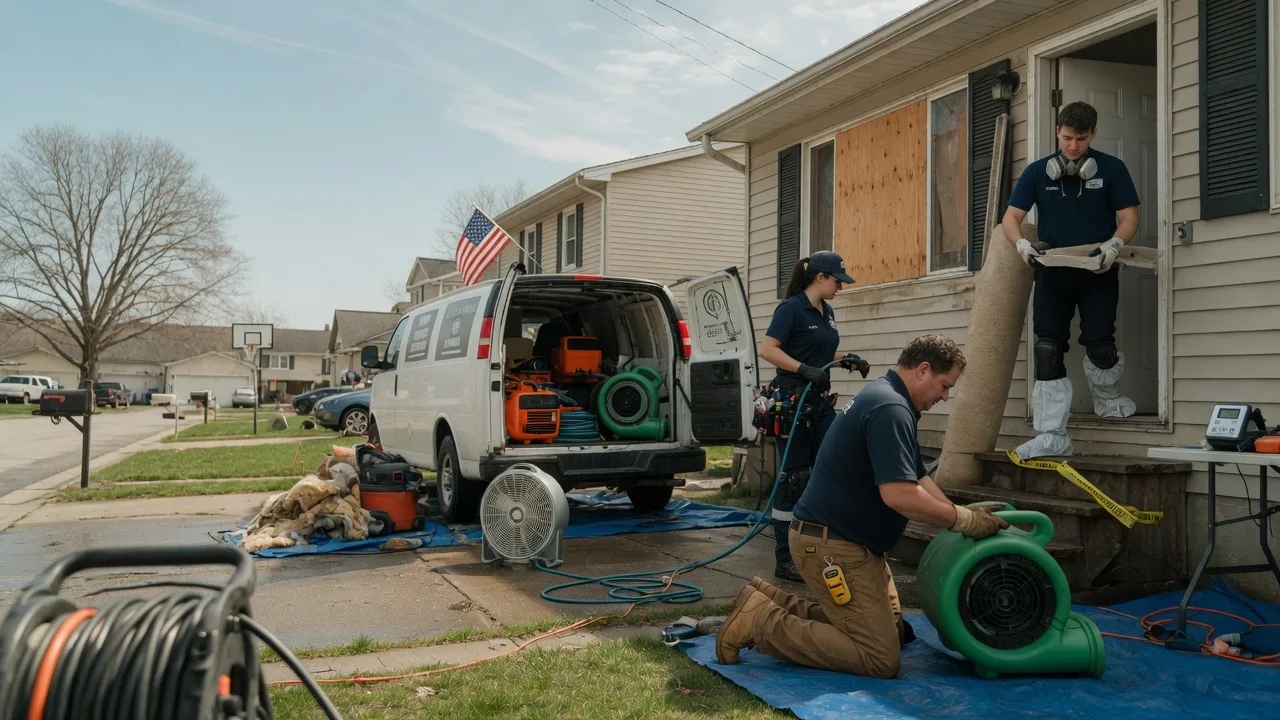 Water Damage Restoration in Browning, MT near me
